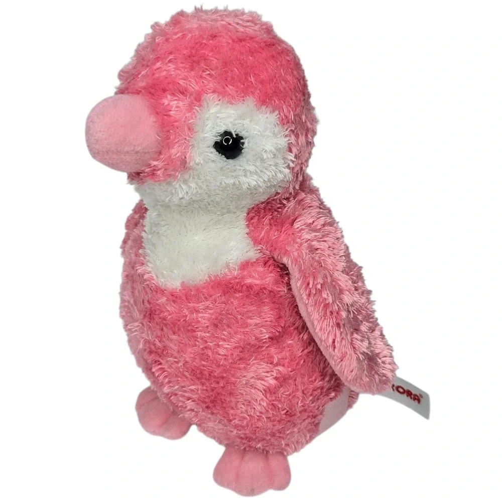 Aurora‎ Pink Penguin Plush 8